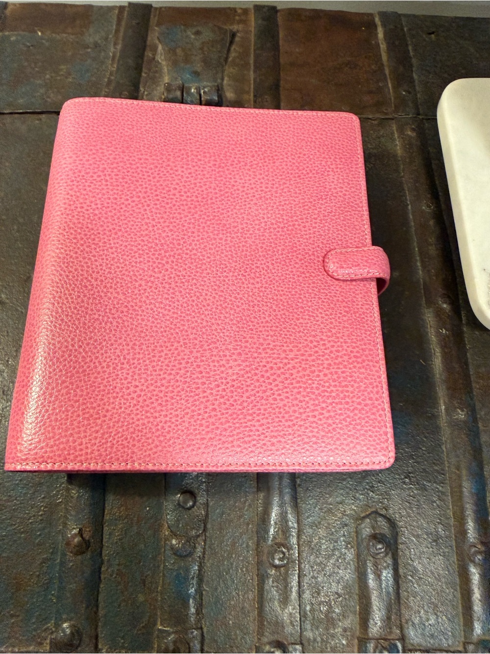 Filofax Finsbury A5 PINK textured Organizer!